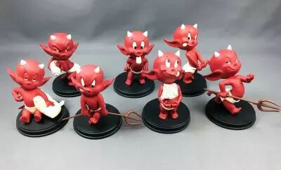 Hot Stuff (Harvey Comics) - Figurines R�sine 10cm D�mons et Merveilles - Hot Stuff et les 7 P�ch�s Capitaux