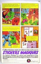 Hulk - Colorforms - The Incredible Hulk Magic Stickers (Mint in Box)