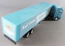 H&uuml;mmer Ho 1/87 Camion Mercedes-Benz Actros Bleu Clair Semi Remorque Auf Zum Kaltenberger Ritterturnier