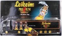 H&uuml;mmer Ho 1:87 Scania 124L 420 Black Truck & Leikein Premium Road Beer Trailer Mint on Card