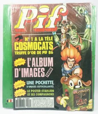 hundercats -  Pif Gadet n�939 + Panini Stickers collector book (mint)
