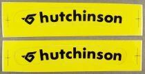 Hutchinson - Pneus Automobile & Moto - Lot de 2 Autocollants Bibendum