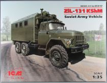 Icm 35517 - Soviet Army Vehicle Zil-131 KshM 1:35 Mint in Box