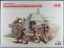 Icm 35615 - French Armoured Vehicle Crew 1940 1/35 Neuf Boite Scellée