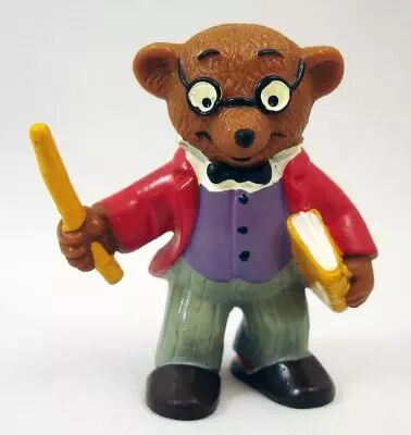 Ida Bohatta - Figurine pvc Bully 1983 - Ours Ma�tre d\'�cole