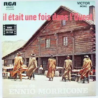 Il �tait une fois dans l\'Ouest - Disque 45T - Bande originale du film - RCA Records 1968