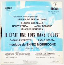 Il était une fois dans l\'Ouest - Disque 45T - Bande originale du film - RCA Records 1968