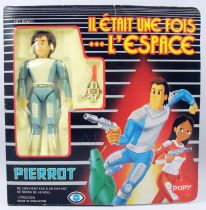 Il était une fois l\'espace - Popy - Pierrot figurine métal (neuf en boite française)