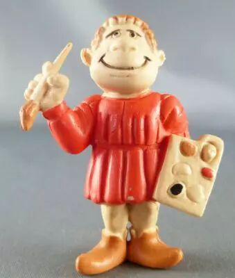 Il �tait une fois l\'Homme - Le Gros artiste - Figurine PVC Delpi