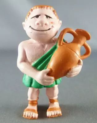 Il �tait une fois l\'Homme - Le Gros avec amphore - Figurine PVC Delpi