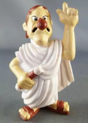 Il �tait une fois l\'Homme - Le Teigneux s�nateur - Figurine PVC Delpi