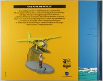 In Plane Tintin - Editions Hachette - 001 Book The Yellow Seaplane To Crab with the Golden Claws