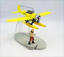 En Avion Tintin - Editions Hachette - 003 L\'hydravion jaune de l\'Etoile mystérieuse 01