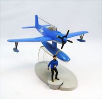 En Avion Tintin - Editions Hachette - 004 L\'hydravion bleu de Coke en stock 01