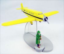 En Avion Tintin - Editions Hachette - 014 L\'avion de Bazaroff de L\'oreille cassée 01