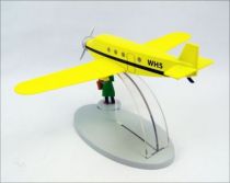 En Avion Tintin - Editions Hachette - 014 L\'avion de Bazaroff de L\'oreille cassée 02