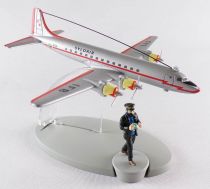 In Plane Tintin - Editions Hachette - 024 The Syldair Douglas DC-6 Plane (Objectif Moon)