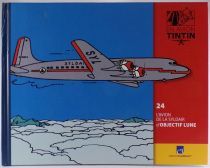 In Plane Tintin - Editions Hachette - 024 The Syldair Douglas DC-6 Plane (Objectif Moon)