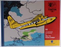 In Plane Tintin - Editions Hachette - 032 Book The Australian Seaplane from Flight 714 for Sydney