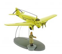 In Plane Tintin - Editions Hachette - 034 The Yellow Aircraft of Sabena (The Black Island)