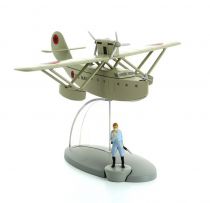 In Plane Tintin - Editions Hachette - 038 The American Seaplane (The Eruption of Karamako)