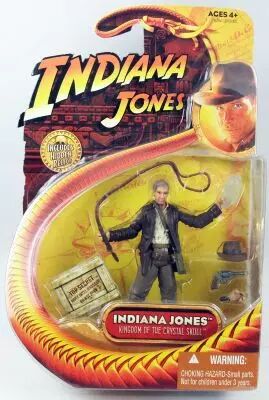 Indiana Jones - Hasbro - Le Royaume du Cr�ne de Cristal - Indiana Jones (avec cr�ne)