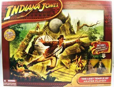 Indiana Jones - Hasbro - Le Royaume du Cr�ne de Cristal - Le Temple Perdu d\'Akator