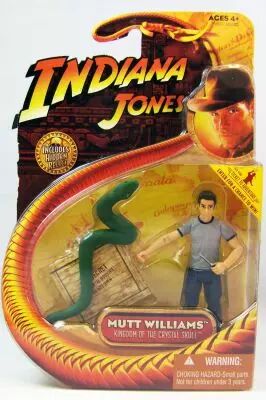 Indiana Jones - Hasbro - Le Royaume du Cr�ne de Cristal - Mutt Williams (avec serpent)