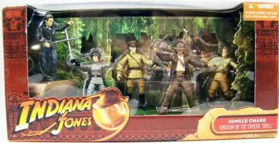 Indiana Jones - Hasbro - Le Royaume du Cr�ne de Cristal - Poursuite dans la Jungle