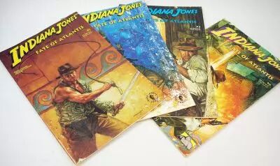 Indiana Jones & The Fate of Atlantis - Editions Dark Horse Comics 1991 - N�1 � 4