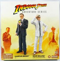 Indiana Jones Adventure Series - Hasbro - Marcus Brody & René Belloq (Ark Showdown) - Les Aventuriers de l\'Arche Perdue