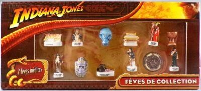 Indiana Jones and the Kingdom of Crystal Skull - Set of 12 Cake Ceramic Premium Figure