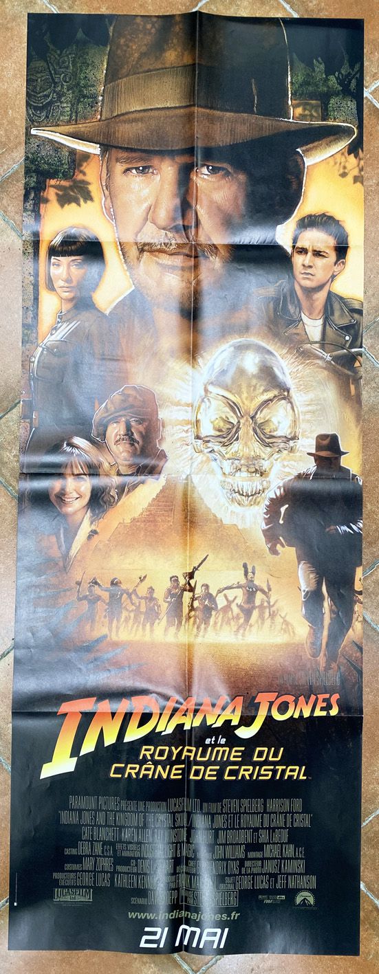 kingdom of the crystal skull poster