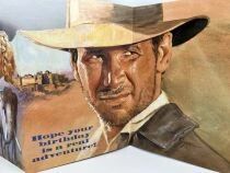 Indiana Jones and the Temple of Doom - Birthday Card Leaflet - Portal Publications Ltd. 1992