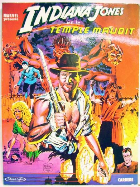 Indiana Jones and the Temple of Doom - Marvel's Comics - Carrere ...
