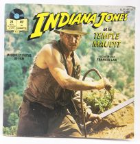 Indiana Jones et le Temple Maudit - Disque 45Tours Histoire racontée - Disques Ades 1984