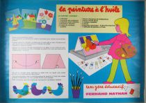 Initiation à la Peinture à l\'Huile - Jeu Educatif - Fernand Nathan 1973 Illustration Nina Morel