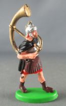 Injectaplastic - 45mm Figure - Romans Footed Marching Horn Copy of Elastolin 8405