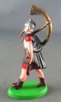 Injectaplastic - 45mm Figure - Romans Footed Marching Horn Copy of Elastolin 8405
