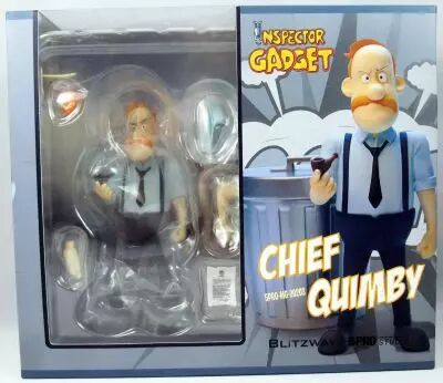 Inspecteur Gadget - Blitzway - Le Chef Gontier - Figurine articul�e  1/12�me MegaHero 5Pro Studio