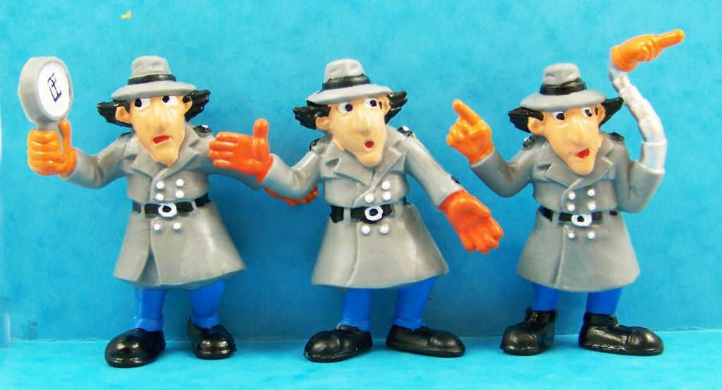 Inspecteur Gadget - Lot de 6 Figurines PVC P&M - Inspecteur Gadget