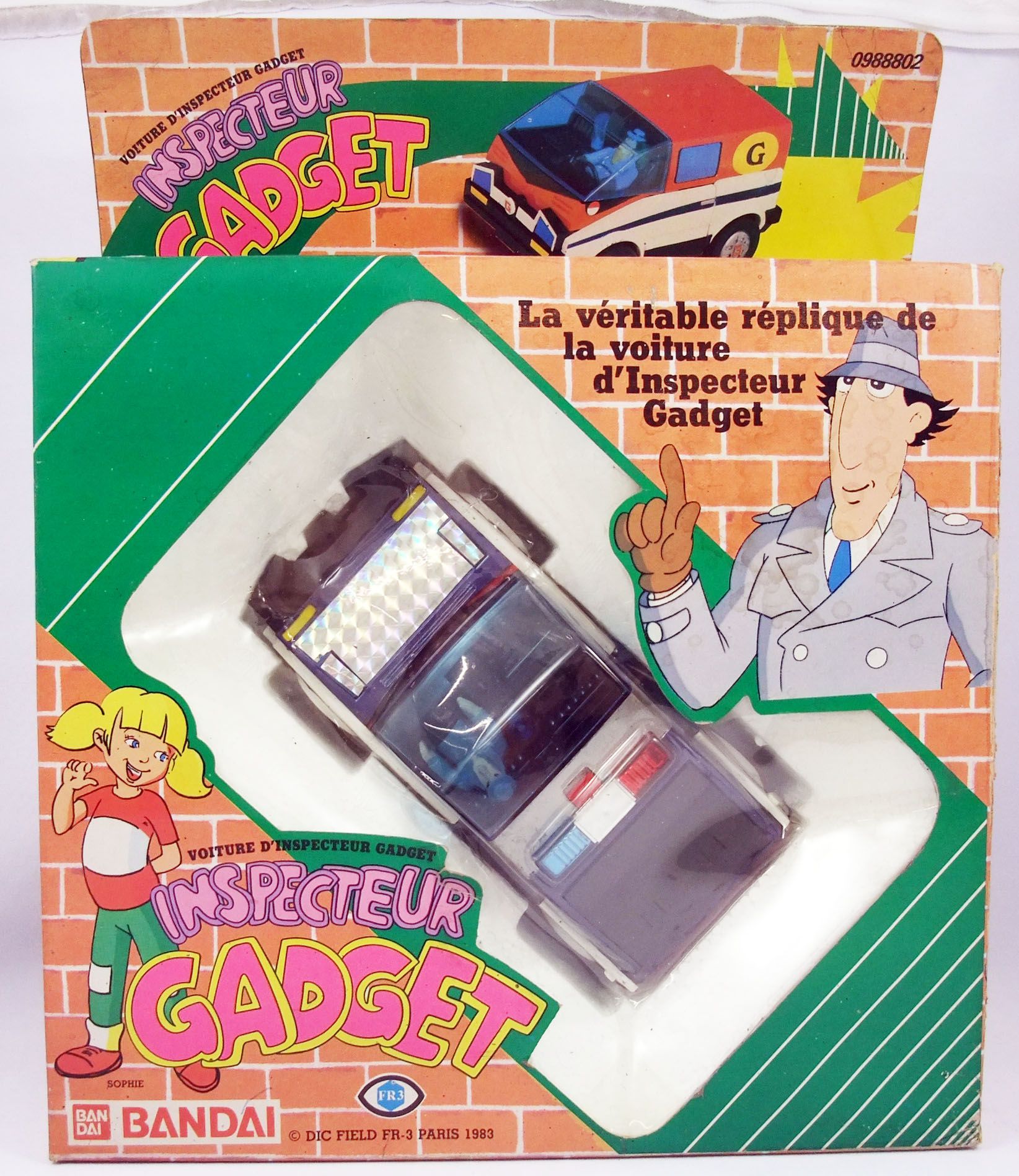 Inspecteur Gadget - Popy Bandai - La Gadgetmobile, la Voiture de l