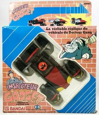 Inspecteur Gadget - Popy Bandai - la MADmobile, V�hicule du Docteur Gang (avec boite)