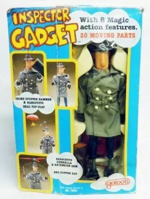 Inspecteur Gadget - Poup�e 30cm Galoob (occasion compl�te en boite)