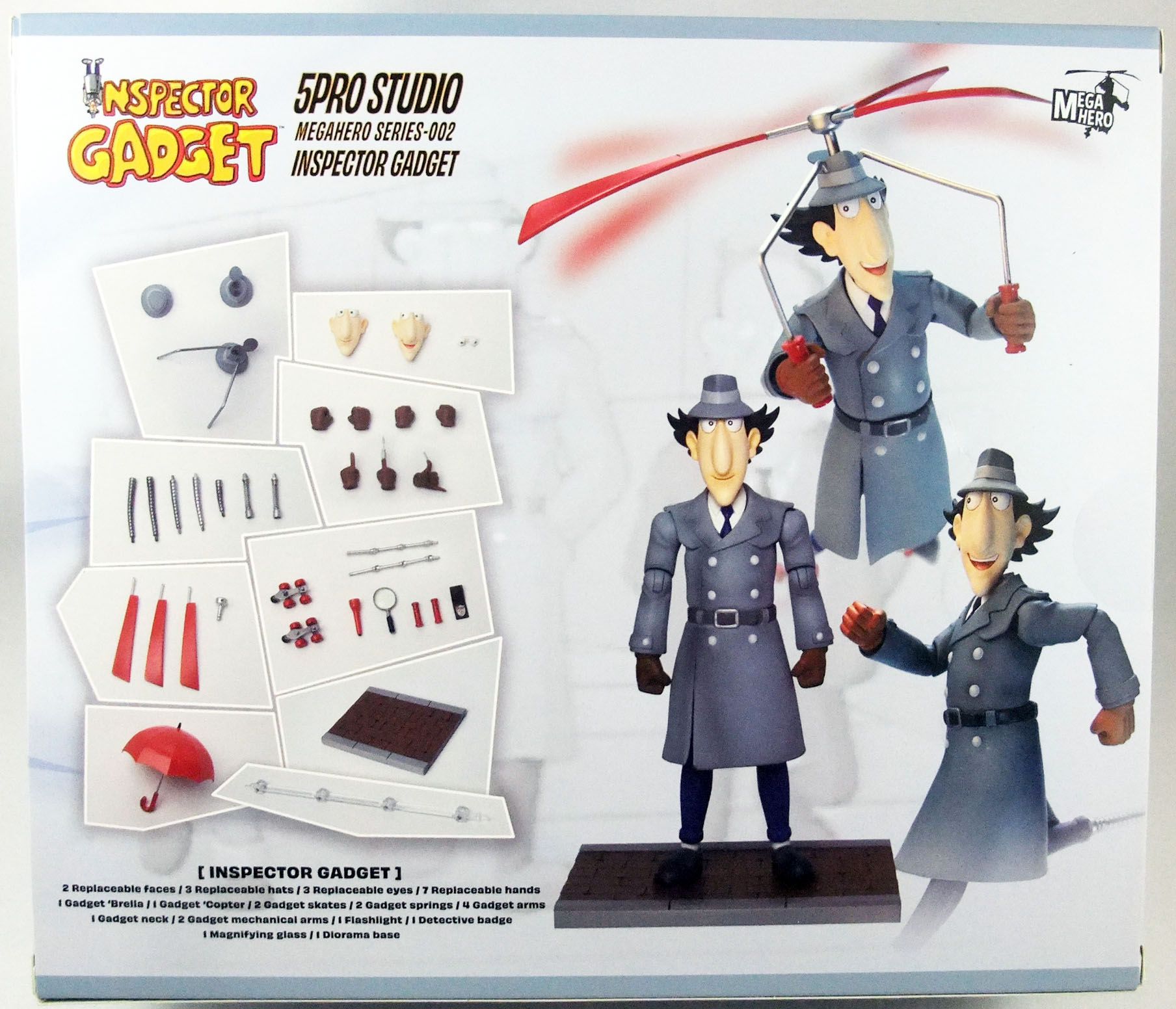 Inspector Gadget - Blitzway - Inspector Gadget 1/12 scale Action-Figure