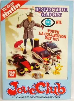 Inspector Gadget - Jou�club 1983 promotional poster