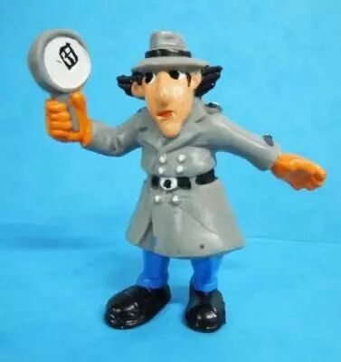 Inspector Gadget - P&M PVC Figure - Gadget Inspector with magnifying