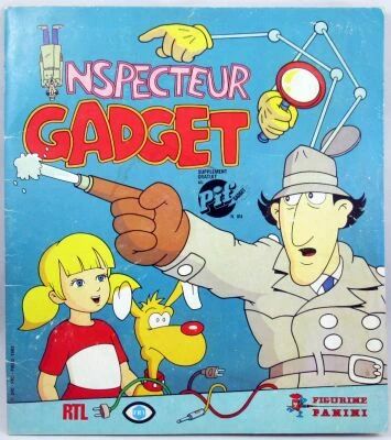 Inspector Gadget - Panini Stickers collector book 1984
