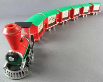 Interlude - Norev (Luxe n�165/1) ORTF - Le Petit Train de Maurice Brunot 6 Wagons