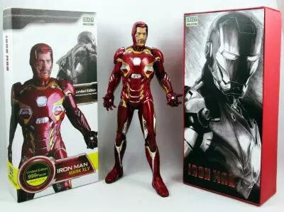 Iron Man - Iron Man Mark XLV 12\  PVC Statue - Crazy Toys 1/6th scale Collectible Figure